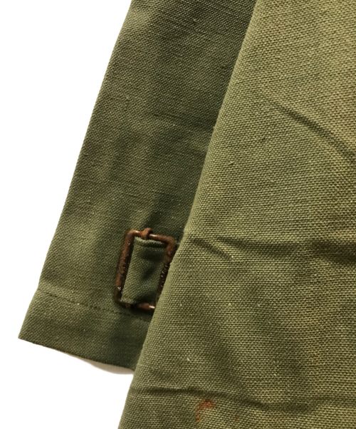 French Army（フランス軍）french army (フランス軍) モーターサイクルコート グリーン サイズ:6の古着・服飾アイテム