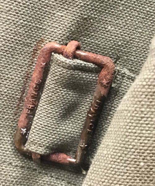 French Army（フランス軍）french army (フランス軍) モーターサイクルコート グリーン サイズ:6の古着・服飾アイテム