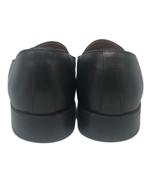 SANDERS（サンダース）SANDERS (サンダース) URBAN RESEARCH (アーバンリサーチ) MEDALION SLIPPER SHOES ブラック サイズ:サイズ25.5の古着・服飾アイテム