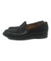 SANDERS (サンダース) URBAN RESEARCH (アーバンリサーチ) MEDALION SLIPPER SHOES ブラック サイズ:サイズ25.5：11000円