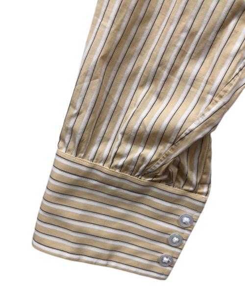 BRITISH MADE（ブリティッシュメイド）BRITISH MADE (ブリティッシュメイド) カジュアルシャツ「ブライトン」 イエロー サイズ:Mの古着・服飾アイテム