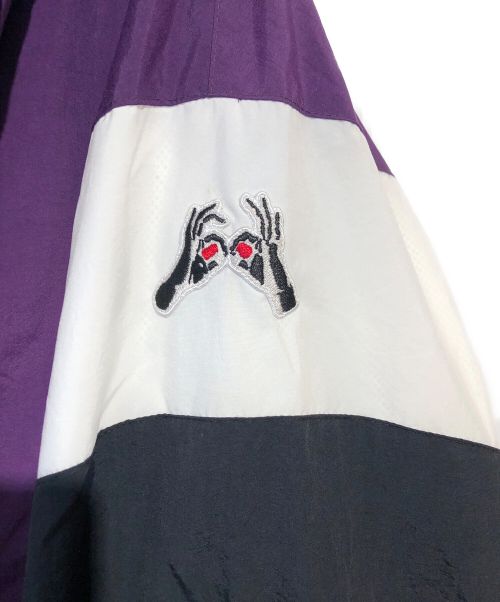 TIGHTBOOTH PRODUCTION（タイトブースプロダクション）TIGHTBOOTH PRODUCTION (タイトブースプロダクション) KILLER BONG (キラーボング) サムライトラックジャケット パープル サイズ:XLの古着・服飾アイテム