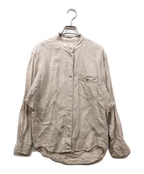 ISABEL MARANT ETOILE（イザベルマランエトワール）ISABEL MARANT ETOILE (イザベルマランエトワール) リネン ウエスタンシャツ ベージュ サイズ:36の古着・服飾アイテム