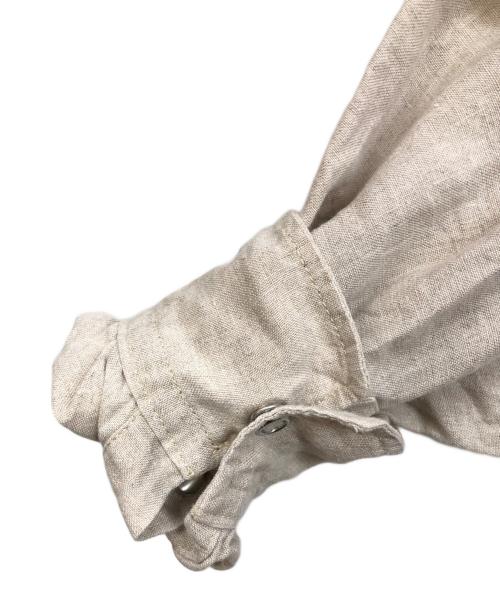 ISABEL MARANT ETOILE（イザベルマランエトワール）ISABEL MARANT ETOILE (イザベルマランエトワール) リネン ウエスタンシャツ ベージュ サイズ:36の古着・服飾アイテム