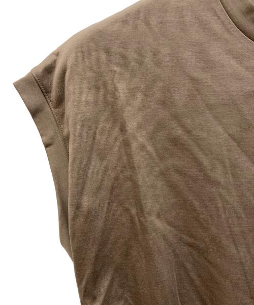 MICA&DEAL（マイカアンドディール）MICA&DEAL (マイカアンドディール) ウエストドロストワンピース ブラウン サイズ:FREEの古着・服飾アイテム