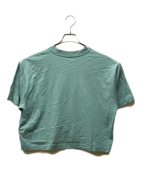 COACH（コーチ）COACH (コーチ) クロップド Tシャツ・シグネチャー ポケット ブルー サイズ:XSの古着・服飾アイテム