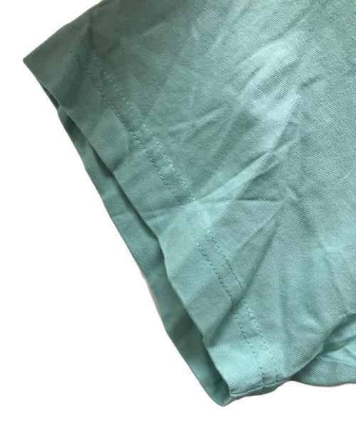 COACH（コーチ）COACH (コーチ) クロップド Tシャツ・シグネチャー ポケット ブルー サイズ:XSの古着・服飾アイテム