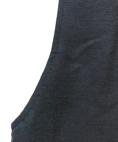 THE RERACS（ザ リラクス）THE RERACS (ザ リラクス) RERACS STANDCOLLAR BACKZIP SLEEVELESS DRESS ブラック サイズ:36の古着・服飾アイテム