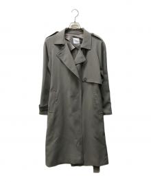 YONFA（ヨンファ）の古着「モードトレンチコート」｜グレー