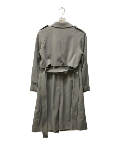 YONFA（ヨンファ）YONFA (ヨンファ) モードトレンチコート グレー サイズ:Sの古着・服飾アイテム