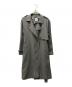 YONFA（ヨンファ）の古着「モードトレンチコート」｜グレー