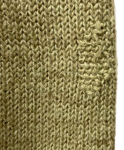 RRL（ダブルアールエル）RRL (ダブルアールエル) コットンリネンニット グリーン サイズ:SIZE Mの古着・服飾アイテム