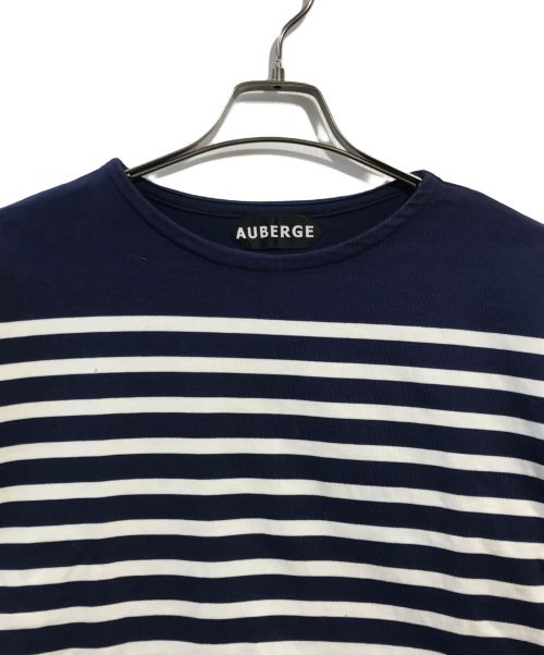 AUBERGE（オーベルジュ）AUBERGE (オーベルジュ) ワイドスリーブボーダーカットソー ネイビー サイズ:44の古着・服飾アイテム