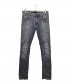 BELSTAFFベルスタッフ）の古着「バイカーデニムパンツ」｜インディゴ