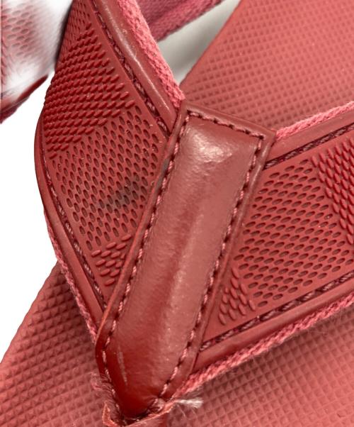 LOUIS VUITTON（ルイ ヴィトン）LOUIS VUITTON (ルイ ヴィトン) ダミエビーチサンダル レッド サイズ:SIZE 26cmの古着・服飾アイテム