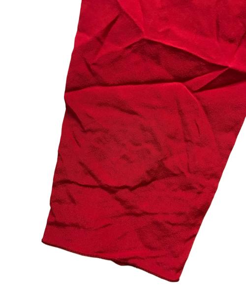 RED VALENTINO（レッドヴァレンティノ）RED VALENTINO (レッドヴァレンティノ) シルクブラウス レッド サイズ:記載なしの古着・服飾アイテム