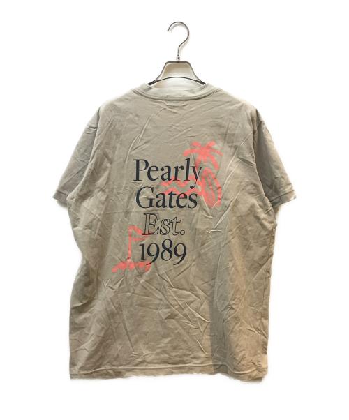 PEARLY GATES（パーリーゲイツ）PEARLY GATES (パーリーゲイツ) Tシャツ ベージュ サイズ:6の古着・服飾アイテム