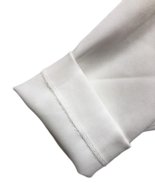 LE PHIL（ル フィル）LE PHIL (ル フィル) トリアセドライツイルブラウスロングシャツ ホワイト サイズ:FREEの古着・服飾アイテム