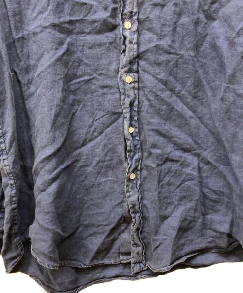 POLO RALPH LAUREN（ポロ・ラルフローレン）POLO RALPH LAUREN (ポロ・ラルフローレン) リネンシャツ ネイビー サイズ:Sの古着・服飾アイテム