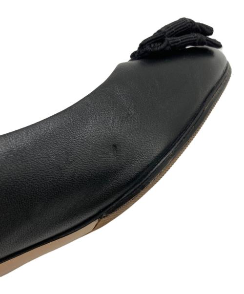 Salvatore Ferragamo（サルヴァトーレ フェラガモ）Salvatore Ferragamo (サルヴァトーレ フェラガモ) ヴァラリボンパンプス ブラック サイズ:SIZE 24cmの古着・服飾アイテム