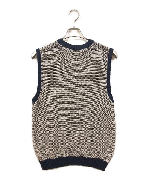 Zanone（ザノーネ）Zanone (ザノーネ) ニットベスト ネイビー サイズ:Ⅼの古着・服飾アイテム