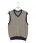 Zanone（ザノーネ）の古着「ニットベスト」｜ネイビー