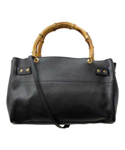 SITA PARANTICA（シータパランティカ）SITA PARANTICA (シータパランティカ) DEUXIEME CLASSE (ドゥーズィエム クラス) シボカワバンブーBAG ブラックの古着・服飾アイテム