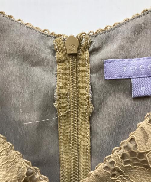 TOCCA（トッカ）TOCCA (トッカ) 花柄刺繍ワンピース ブラウン サイズ:SIZE 0の古着・服飾アイテム