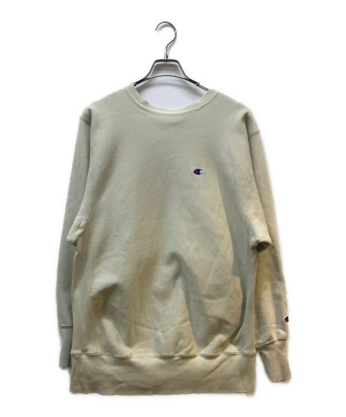 Champion（チャンピオン）Champion (チャンピオン) 目ありリバースウィーブスウェット ベージュ サイズ:XLの古着・服飾アイテム