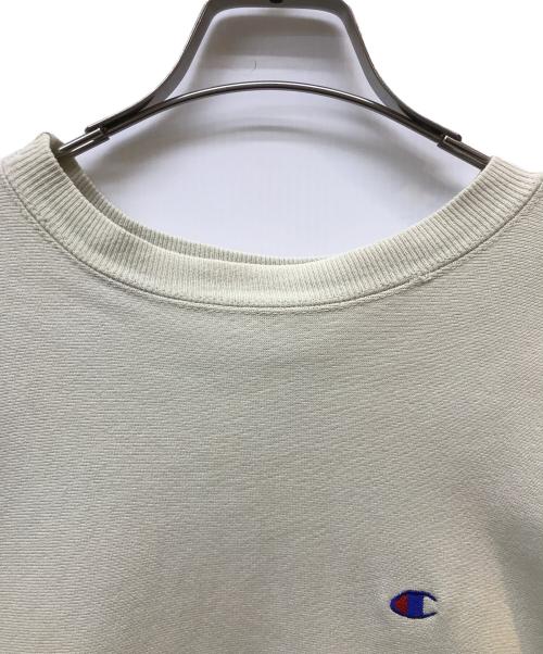 Champion（チャンピオン）Champion (チャンピオン) 目ありリバースウィーブスウェット ベージュ サイズ:XLの古着・服飾アイテム