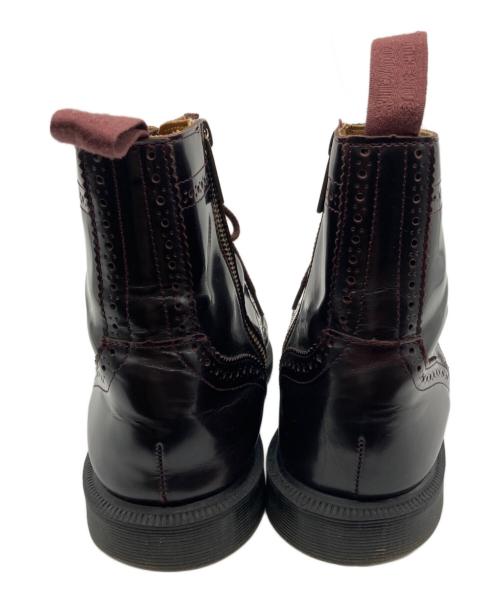 Dr.Martens（ドクターマーチン）Dr.Martens (ドクターマーチン) サイドジップ 6ホール ウイングチップ ブーツ ブラウン サイズ:SIZE 26.5cmの古着・服飾アイテム