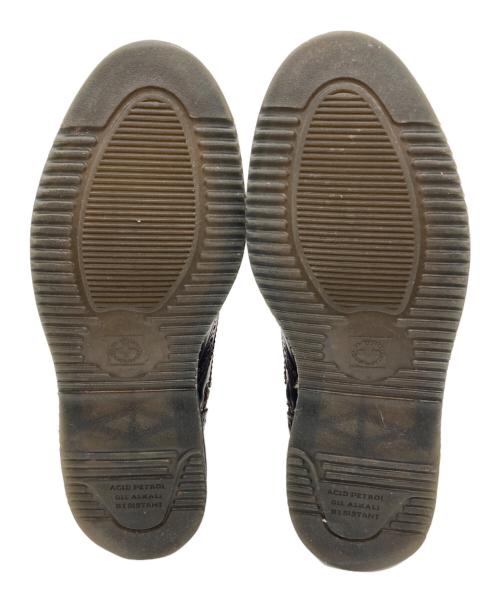 Dr.Martens（ドクターマーチン）Dr.Martens (ドクターマーチン) サイドジップ 6ホール ウイングチップ ブーツ ブラウン サイズ:SIZE 26.5cmの古着・服飾アイテム