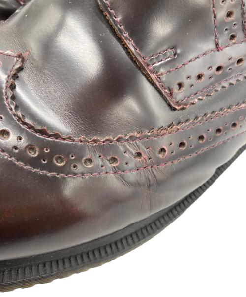 Dr.Martens（ドクターマーチン）Dr.Martens (ドクターマーチン) サイドジップ 6ホール ウイングチップ ブーツ ブラウン サイズ:SIZE 26.5cmの古着・服飾アイテム