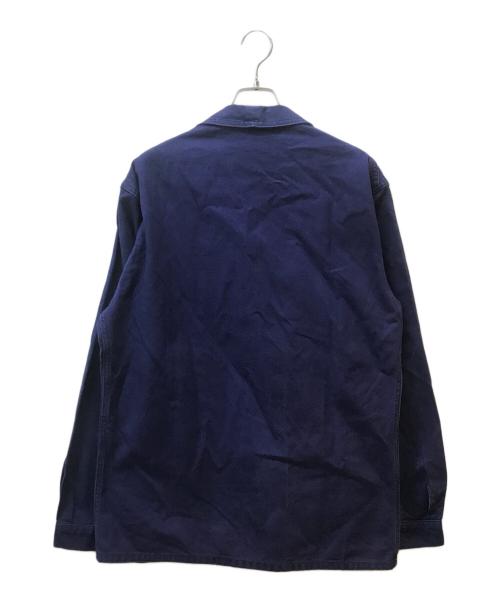 USED（ユーズド）USED (ユーズド) ユーロコットンワークジャケット ネイビー サイズ:記載なしの古着・服飾アイテム
