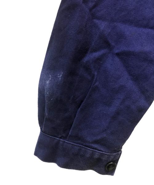 USED（ユーズド）USED (ユーズド) ユーロコットンワークジャケット ネイビー サイズ:記載なしの古着・服飾アイテム