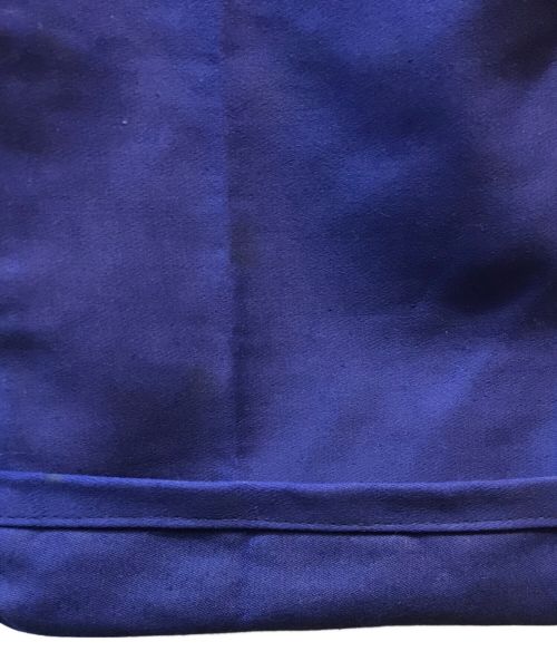 A ST. MICHEL（A ST. MICHEL）A ST. MICHEL (A ST. MICHEL) モールスキンオーバーオール ネイビー サイズ:48の古着・服飾アイテム