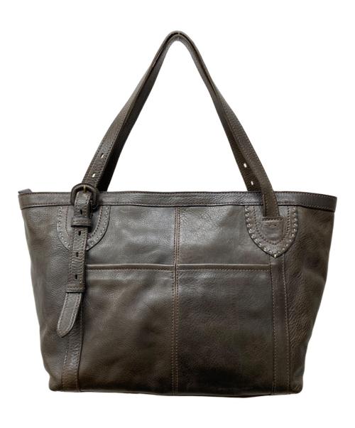 genten（ゲンテン）genten (ゲンテン) トートバッグ グレーの古着・服飾アイテム