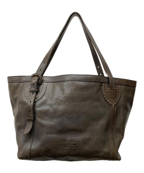 genten（ゲンテン）genten (ゲンテン) トートバッグ グレーの古着・服飾アイテム
