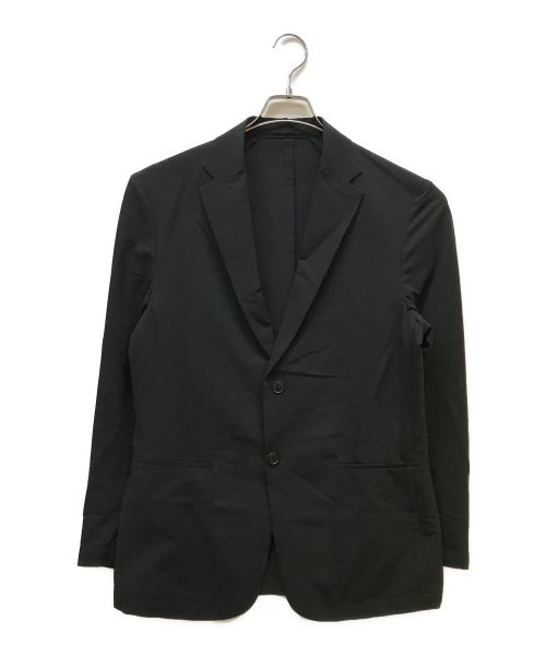 theory（セオリー）theory (セオリー) Clinton DPK W A シアサッカージャケット ブラック サイズ:38の古着・服飾アイテム