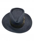 東京HATROOKERS×WACKO MARIA東京ハットロッカーズ×ワコマリア）の古着「ハット」｜ネイビー