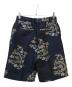 VIVIENNE TAM (ヴィヴィアンタム) 龍柄ショートパンツ ネイビー サイズ:L：7000円