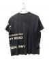 BURBERRY (バーバリー) オーバーサイズブロンドロゴTEE ブラック サイズ:L：20000円