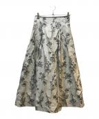 Mystradaマイストラーダ）の古着「ジャガードスカート」｜グレー
