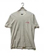 stussyステューシー）の古着「SPHINX PIGMENT DYED S/S TEE」｜ホワイト