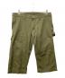 MOMOTARO JEANS（桃太郎ジーンズ）の古着「DUCK GTB PAINTER CROPPED SHORTS」｜カーキ
