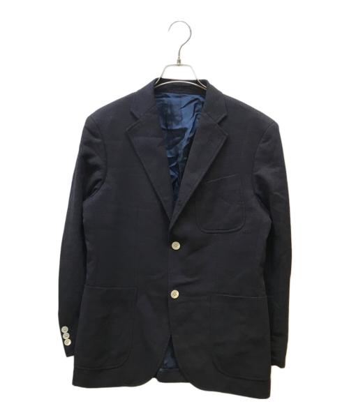 J.PRESS（ジェイプレス）J.PRESS (ジェイプレス) THE AIR HONEY CLOTH ネイビー サイズ:記載なしの古着・服飾アイテム