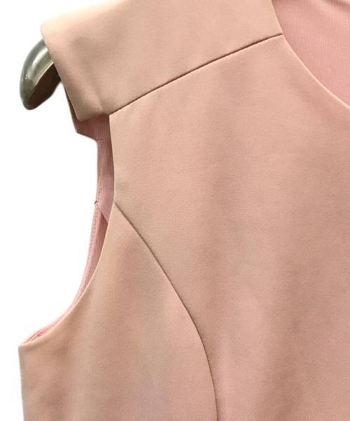 FOXEY NEWYORK（フォクシーニューヨーク）FOXEY NEWYORK (フォクシーニューヨーク) ノースリーブワンピース ピンク サイズ:記載なしの古着・服飾アイテム