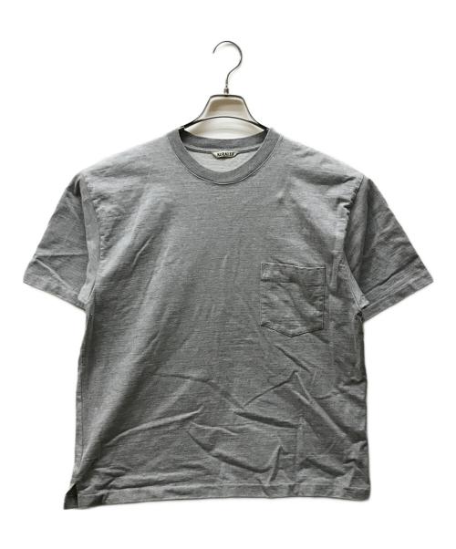 AURALEE（オーラリー）AURALEE (オーラリー) STAND-UP TEE グレー サイズ:記載なしの古着・服飾アイテム