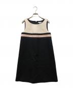 PAULE KAポールカ）の古着「ノースリーブワンピース」｜ブラック