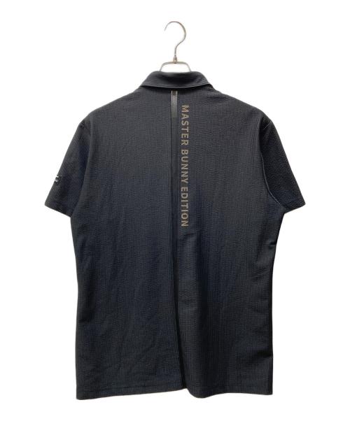 MASTER BUNNY EDITION（マスターバニーエディション）MASTER BUNNY EDITION (マスターバニーエディション) ポロシャツ ブラック サイズ:サイズ7の古着・服飾アイテム